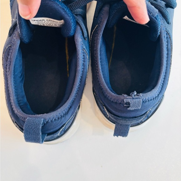 Under Armour Dark Blue Athletic Shoes for men size 9 - Picture 11 of 11